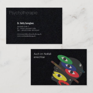 Carte De Visite Psychothérapie Psychologie 