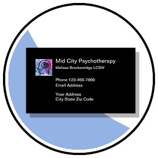 Carte De Visite Psychothérapie Santé mentale