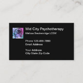 Carte De Visite Psychothérapie Santé mentale (Devant)