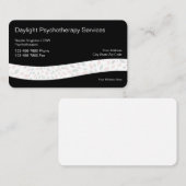Carte De Visite Psychothérapie Services de santé mentale (Devant / Derrière)