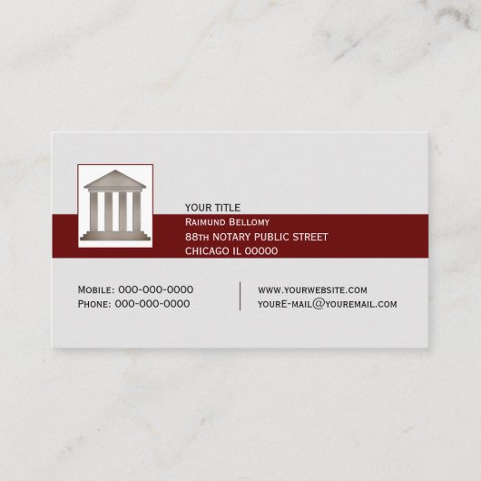 Carte de visite public (Dos)