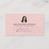 Carte De Visite Public Notaire - Agent de signature de prêt - Phot (Devant)