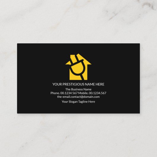 Carte De Visite Publique électrique (Dos)