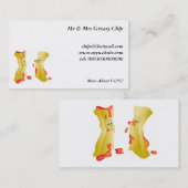 Carte De Visite Puces (Devant / Derrière)