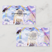 Carte De Visite Pug unicorn (Devant / Derrière)