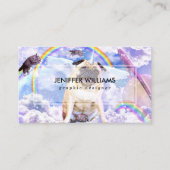 Carte De Visite Pug unicorn (Devant)