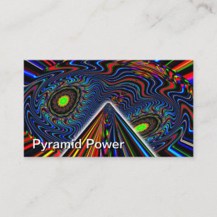 Carte De Visite Puissance de la pyramide (vous pouvez changer les