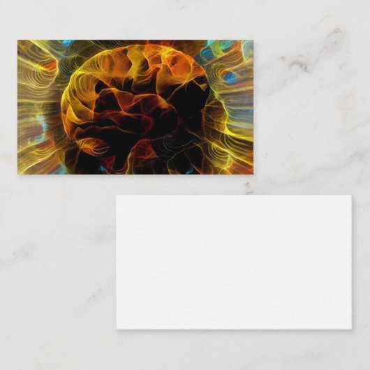 Carte De Visite Puissance d'esprit (Devant / Derrière)