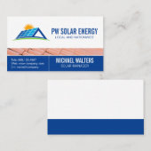 Carte De Visite Puissance solaire | Home Tech | Toit (Devant / Derrière)