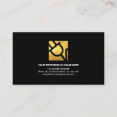 Carte De Visite Puissances de foudre bleu Câblage électrique (Dos)