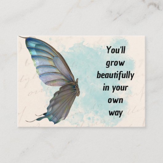 Carte De Visite Puissant, 3,5 po x 2,5 po (Devant)