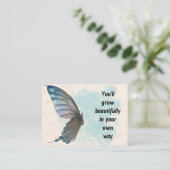 Carte De Visite Puissant, 3,5 po x 2,5 po (Debout devant)