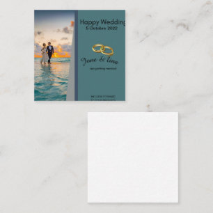 Carte de visite puissant, 3,5 pouces x 2,5 pouces