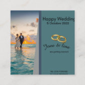 Carte de visite puissant, 3,5 pouces x 2,5 pouces (Devant)