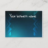 Carte de visite puissant, 3,5 pouces x 2,5 pouces (Devant)