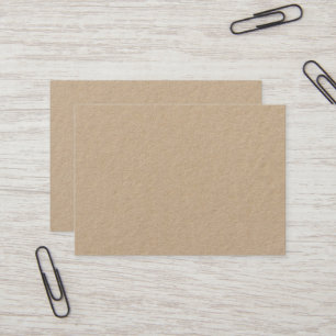 Carte de visite puissant Premium Kraft