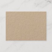 Carte de visite puissant Premium Kraft (Devant)