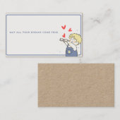 Carte De Visite Puisse tous vos rêves se réaliser. (Devant / Derrière)