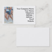 Carte De Visite Pulser, forme physique et athlétisme (Devant / Derrière)