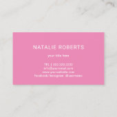 Carte De Visite Pulvérisateur mobile Tan Tropical Palm Trees Retro (Dos)