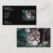 Carte De Visite Puma de observation (Devant / Derrière)