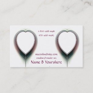 Carte de visite pur d'amour