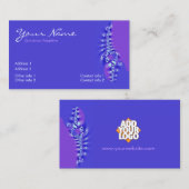 Carte de visite PurBLuE (Devant / Derrière)