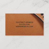 Carte De Visite Purge du concepteur de cuir (Dos)