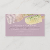 Carte De Visite Purple Loyalty Pâtisserie unique Boulangerie (Dos)