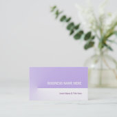 Carte De Visite Purple Pro (Debout devant)