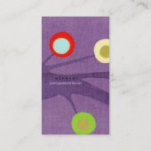 Carte de visite Purple Tree (Dos)