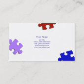Carte De Visite Puzzle (Dos)