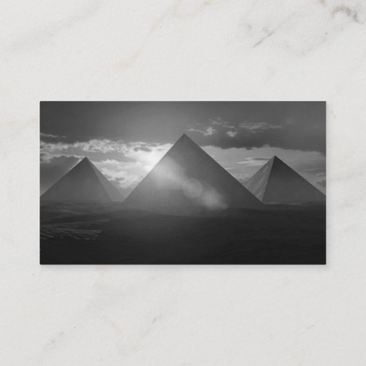 Carte De Visite Pyramide (Dos)