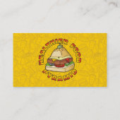 Carte De Visite Pyramide alimentaire plus saine (Dos)