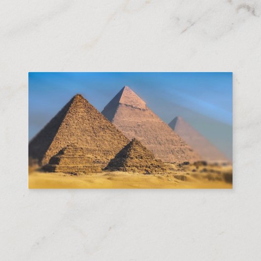 Carte De Visite Pyramides (Dos)