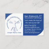 Carte de visite QR  (Devant)