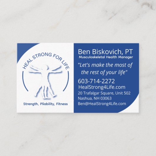 Carte de visite QR  (Devant)