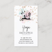 Carte De Visite *~* QR AP33 Chakra céleste spirituel arc-en-ciel (Dos)