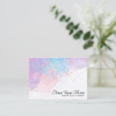 Carte De Visite *~* QR AP46 Elegant Ethereal Magical Parties scint (Debout devant)
