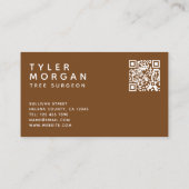 Carte De Visite QR Code Arborescence Chirurgien (Dos)
