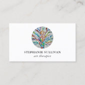 Carte De Visite QR Code Art Therapist (Devant)