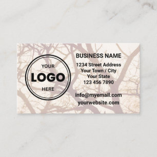 Carte de visite QR Code avec logo personnalisé