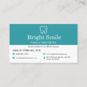 Carte De Visite QR Code Dentistry Dental Office  (Devant)