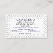 Carte de visite QR Code Esthéticienne Marque de Sp (Devant)