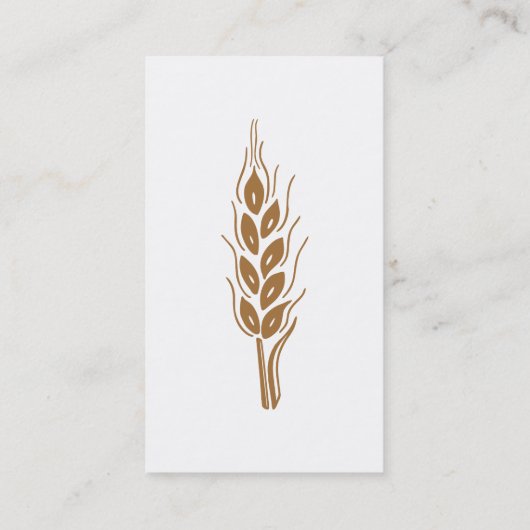 Carte De Visite Qr code menu balayage noir blanc simple (Dos)