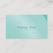 Carte De Visite Qr Code Modérée Aquarelle Moderne À L'Ombre (Devant)