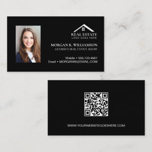 Carte de visite QR code personnalisée pour agent i