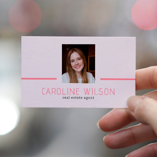 Carte De Visite QR CODE photo de logo professionnel moderne minima