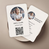 Carte De Visite QR-Code, Photo, Salon