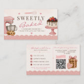 Carte de visite QR Code pour Boulangerie Maison Ro (Devant / Derrière)